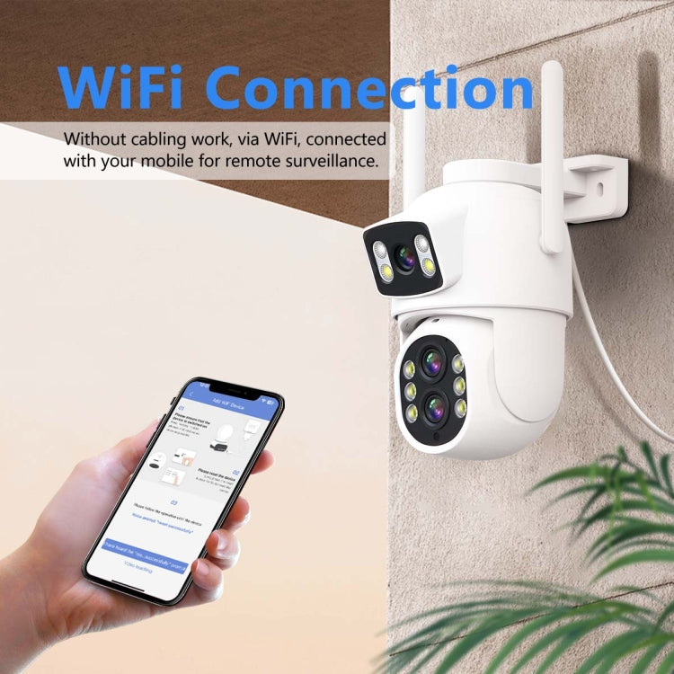 ESCAM QF500 5+5MP Motion Detection WiFi Intelligent 10X Optical Zoom Camera, QF500 ESCAM QF500 5+5MP Motion Detection WiFi Intelligent 10X Optical Zoom Camera, QF500